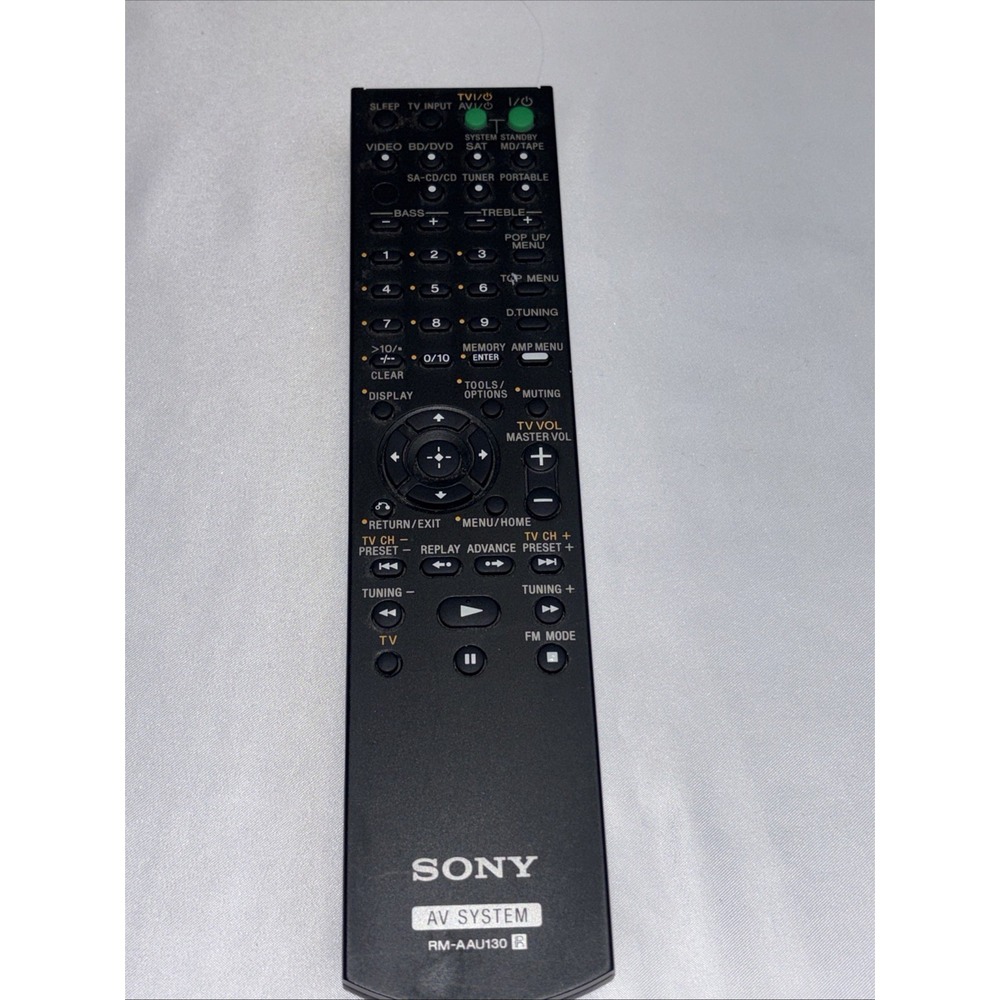 Sony RM-AAU130 Remote STR-DH550 DH750 DH770 DN850 AV Receiver OEM